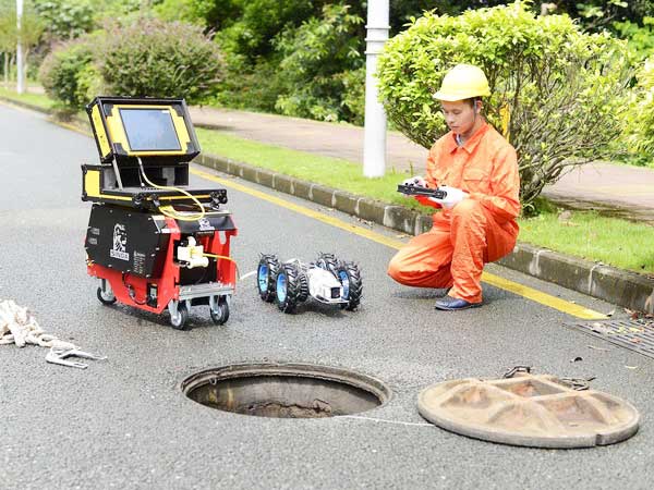 罗城管道机器人检测
