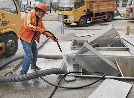 罗城隔油池清理