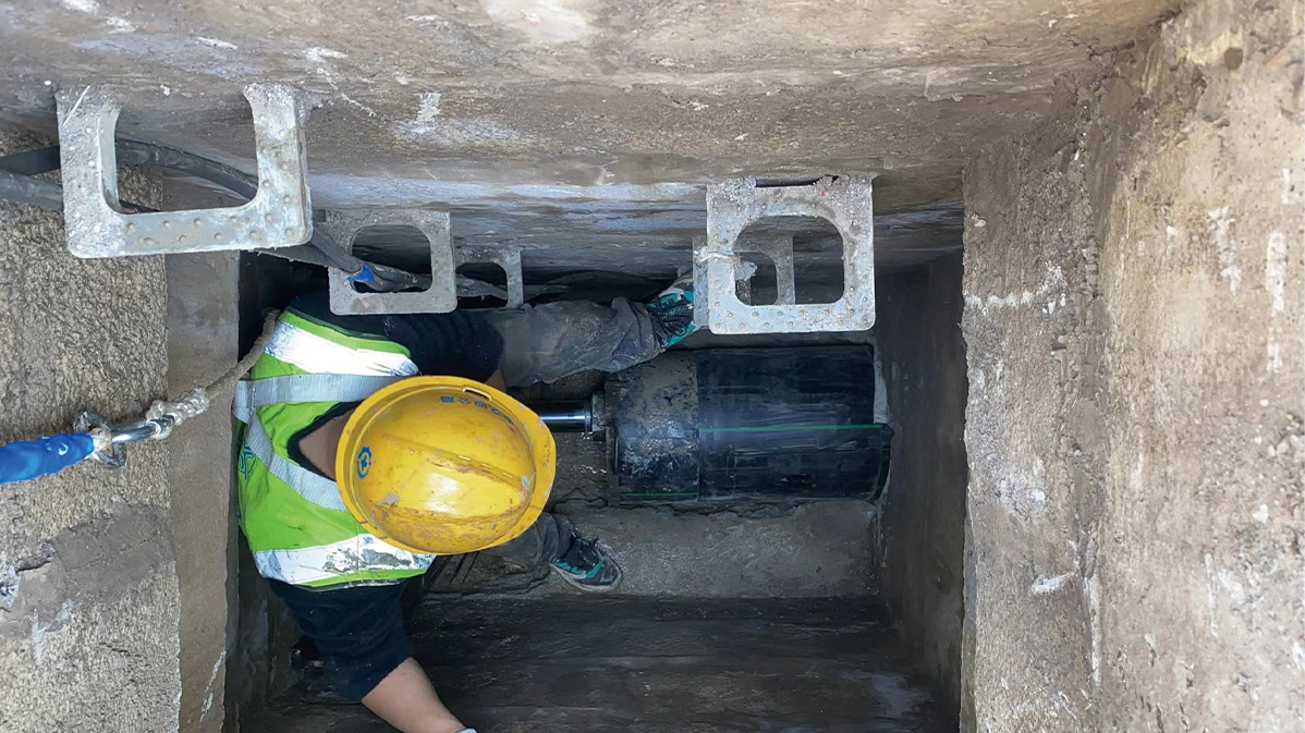 罗城HDPE短管内衬法